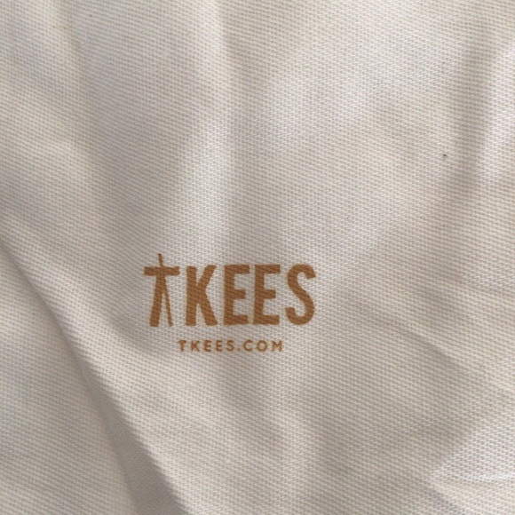 TKEES WHITE DRAWSTRING DUSTBAG - Picture 2 of 5